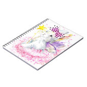 Carnet Lapin de fée d'aquarelle (Côté gauche)