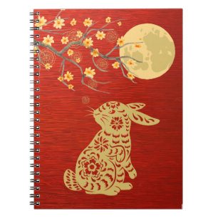 Carnet Lapin de la Fête de la Lune de la Mi-Automne