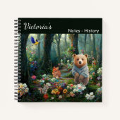 Carnet Lapin de miel et ours de boo (Devant)