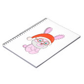 Carnet Lapin de Noël (Côté gauche)