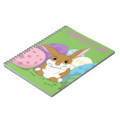 Carnet Lapin de Pâques (Côté gauche)