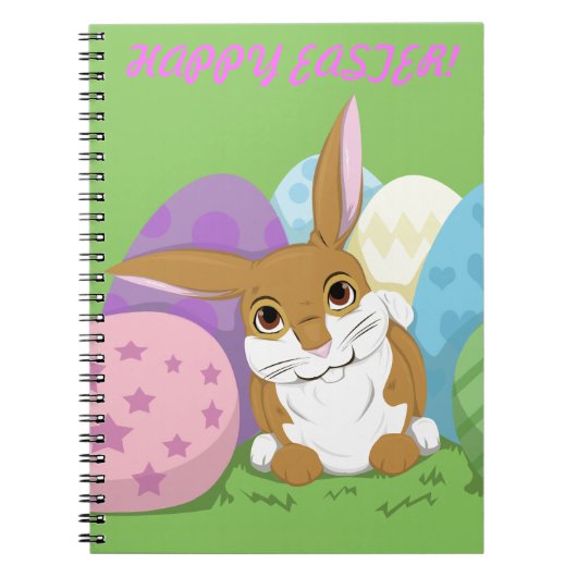 Carnet Lapin de Pâques (Devant)