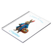 Carnet Lapin de Pâques (Côté gauche)