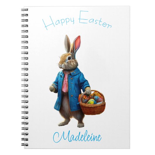 Carnet Lapin de Pâques (Devant)