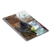 Carnet Lapin de Pâques et cheval Brown (Côté Droit)