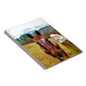 Carnet Lapin de Pâques et cheval Brown (Côté Droit)