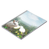 Carnet Lapin de Pâques et Oeufs de Pâques (Côté gauche)