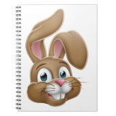 Carnet Lapin de Pâques lapin face dessin (Devant)