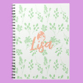 Carnet lapin de Pâques personnalisé