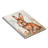 Carnet Lapin de printemps mignon (Côté Droit)