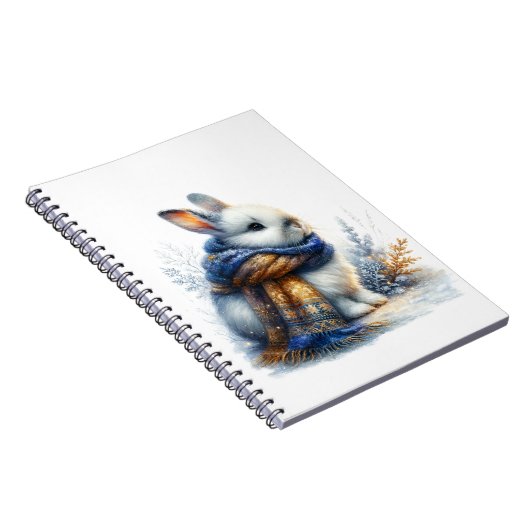 Carnet Lapin d'hiver (Côté Droit)