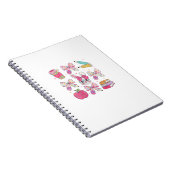 Carnet Lapin Drôle Coquette Arc Professeur de Lapin de Pâ (Côté Droit)