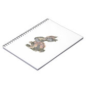 Carnet Lapin Drôle Crochet Patchwork Camo Lapin Heureux E (Côté gauche)