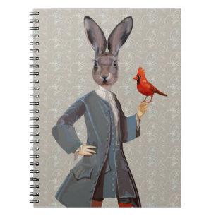 Carnet Lapin et oiseau