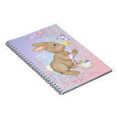 Carnet Lapin et panier de Pâques (Côté Droit)