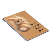 Carnet Lapin flou : Certains lapins t'aiment (Côté Droit)