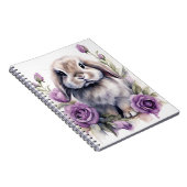 Carnet Lapin Lapin Lapin Rose Violet (Côté Droit)