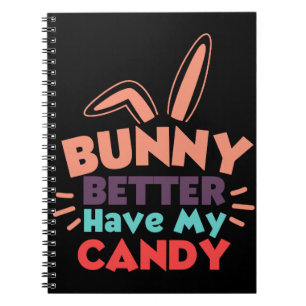 Carnet Lapin Mieux Avoir Mes Bonbons