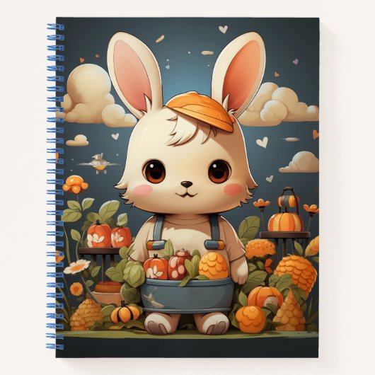 Carnet lapin mignon (Devant)