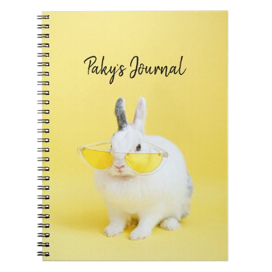 Carnet Lapin mignon (Devant)