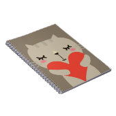 Carnet Lapin mignon avec amour (Côté Droit)
