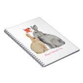 Carnet Lapin mignon de la Saint Valentin (Côté Droit)
