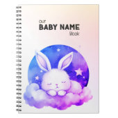 Carnet Lapin Mignon Endormi (Devant)