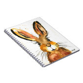 Carnet lapin mignonne brun (Côté Droit)