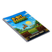 Carnet Lapin, Pixel Art Rétro 8 Bits (Côté Droit)
