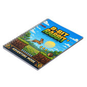Carnet Lapin, Pixel Art Rétro 8 Bits (Côté gauche)