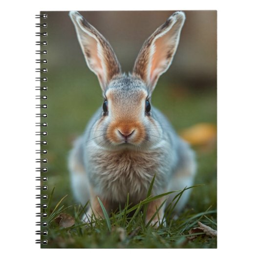 Carnet Lapin russe bleu, (Devant)