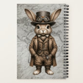Carnet Lapin Steampunk - Tourné vers l'avant (Verso)