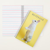 Carnet Lapin sur Jaune (À l'intérieur)