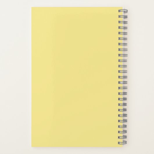 Carnet Lapin sur Jaune (Verso)