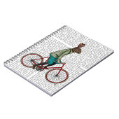 Carnet Lapin Sur Vélo 2 (Côté gauche)