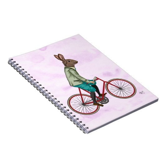 Carnet Lapin Sur Vélo 3 (Côté Droit)