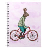 Carnet Lapin Sur Vélo 3 (Devant)