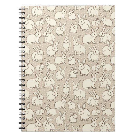 Carnet Lapins Câlins Bonanza - motif.  (Devant)