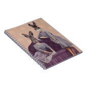 Carnet Lapins dans le pourpre (Côté Droit)