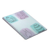 Carnet lapins de Pâques  (Côté Droit)