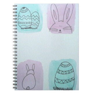 Carnet lapins de Pâques 