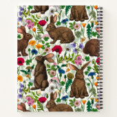 Carnet Lapins et fleur sauvage (Dos)