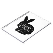 Carnet Lapins et Pilates (Côté gauche)