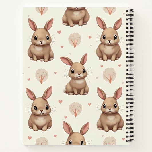 Carnet lapins mignons (Dos)