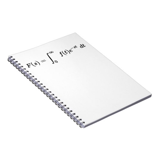 Carnet Laplace transforme équation, mathématiques de base (Côté Droit)