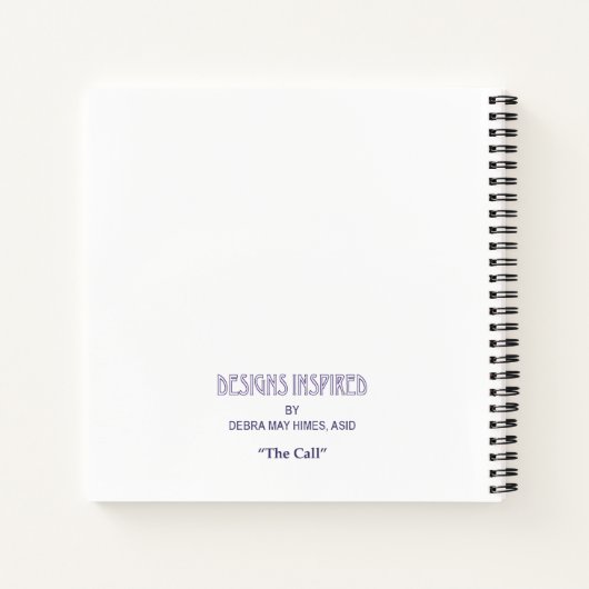 Carnet "L'appel" (Dos)