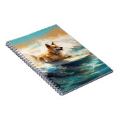 Carnet Lapphund Plage Finlandaise Plage Surf Peinture (Côté Droit)