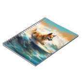 Carnet Lapphund Plage Finlandaise Plage Surf Peinture (Côté gauche)