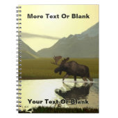 Carnet L'après-midi Moose (Devant)