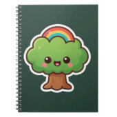 Carnet L'arbre convivial Kawaii (Devant)